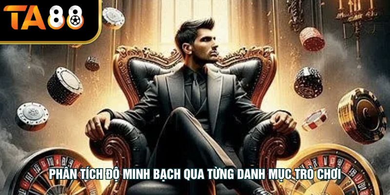 Phân tích độ minh bạch qua từng danh mục trò chơi